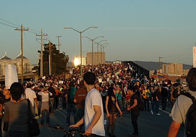 Occupy Oakland march