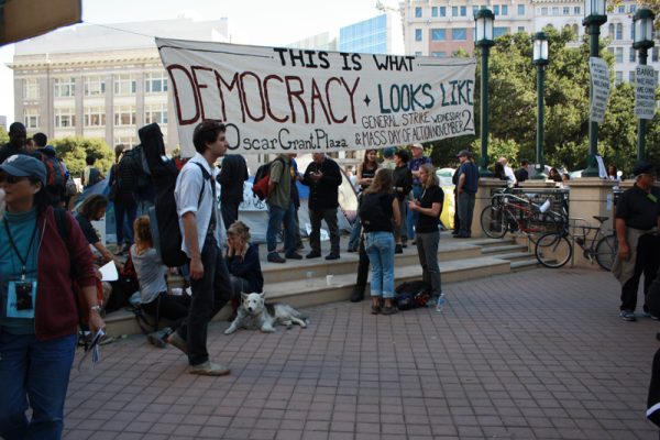Occupy Oakland - this is what democracy looks like
