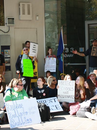 Occupy Oakland protesters
