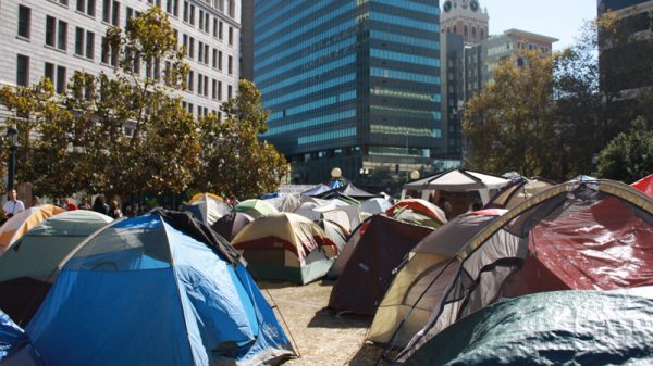 Occupy Oakland tent city