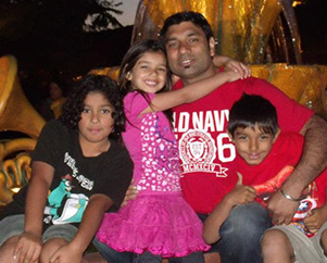 Jogmohan Singh and family