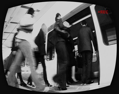 surveillance camera footage