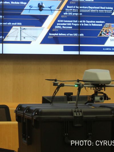 Alameda County Sheriff's Department drone photo by Cyrus Farivar