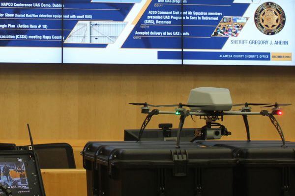 Alameda County Sheriff's Department drone photo by Cyrus Farivar