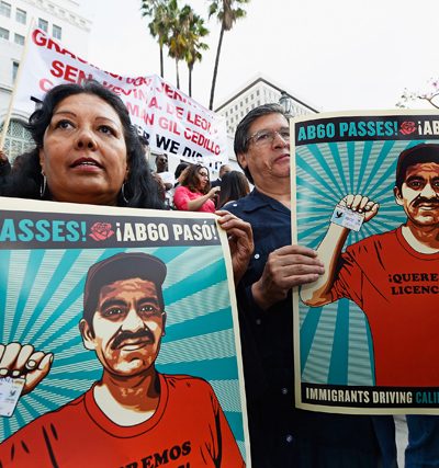 AB 60 driver's license activists