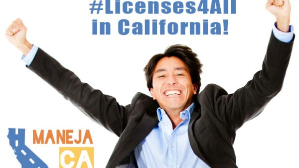 at last #licenses4all in California