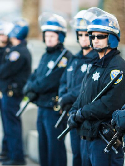 SFPD officers photo by Thomas Hawk