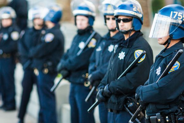 SFPD officers photo by Thomas Hawk