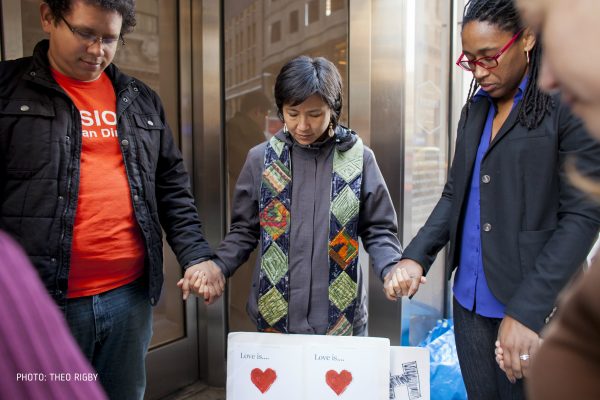Vigil outside of SF Immigration Court