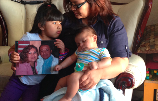 Asylum-seeker's family