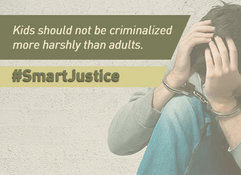 Kids should not be criminalized more than adults