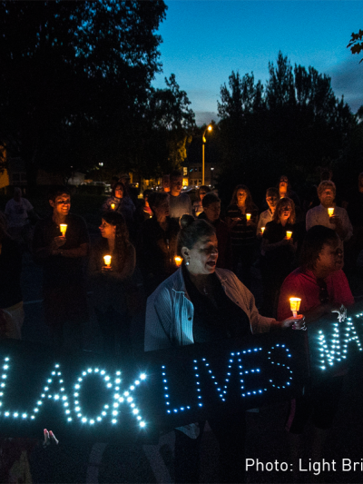 Black Lives Matter protesters in Madison, WI. Photo: Light Brigading / Flickr