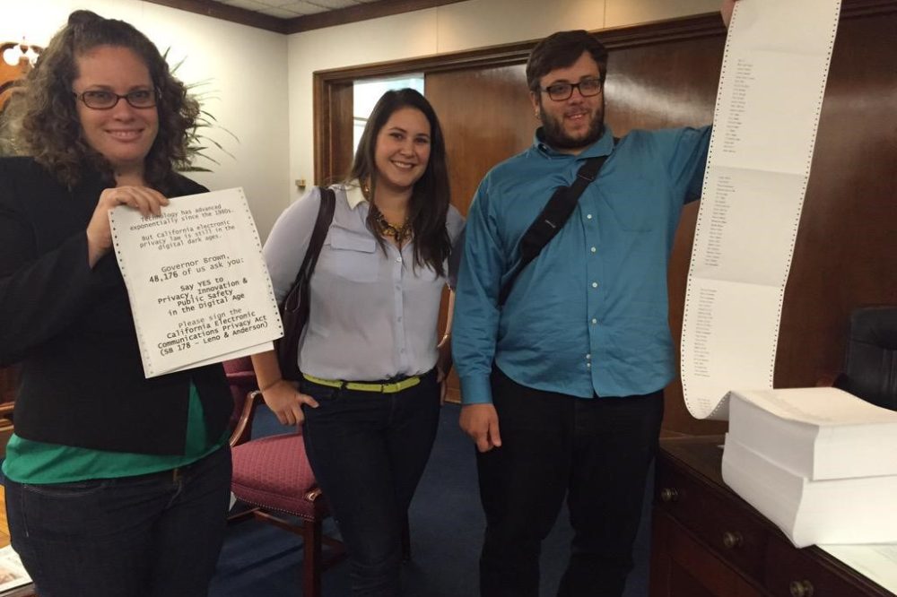 Calecpa In Landmark Victory for Digital Privacy, Gov. Brown Signs California ...