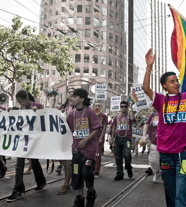 Rochelle Hamilton at SF Pride 2009 - Photo by Michael Woolsey