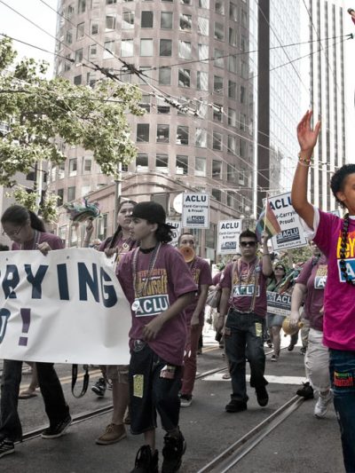 Rochelle Hamilton at SF Pride 2009 - Photo by Michael Woolsey