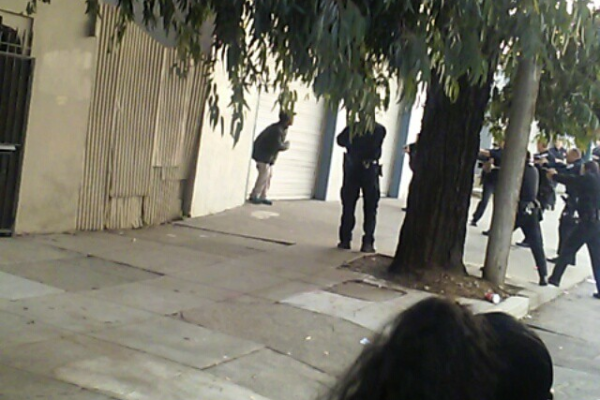 Still from witness video by Instagram user daniggahot.