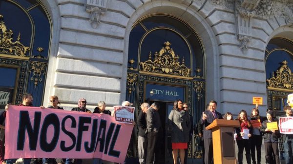 Dec. 14 press conference - Sup. David Campos speaking in front of SF City Hall