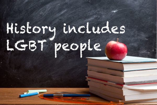 History includes LGBT people
