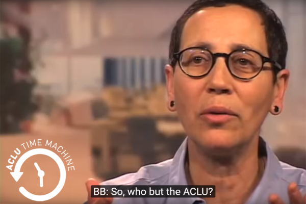 ACLUTimeMachine Barbara Brenner breast cancer awareness BCAction