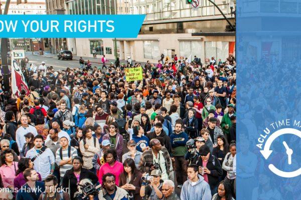 Know Your Rights to Demonstrate