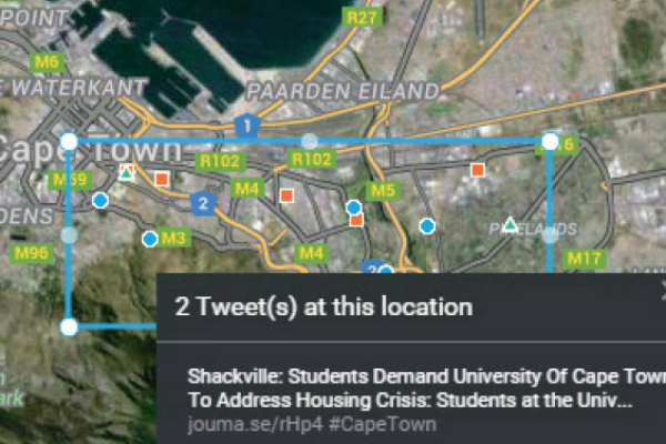 Dataminr protest social media surveillance demo