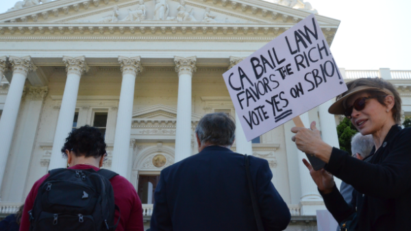 CA bail law favors the rich