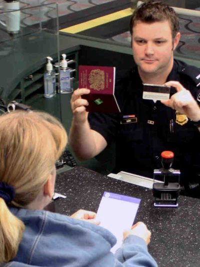CBP face recognition check