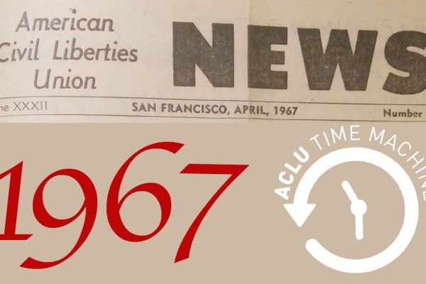 ACLU news 1967