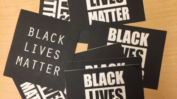 Black Lives Matter signs