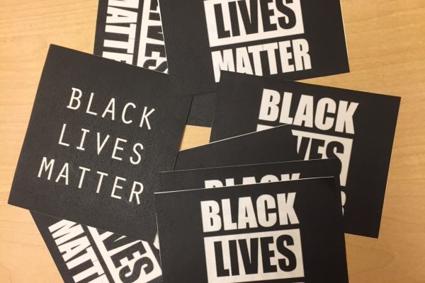 Black Lives Matter signs