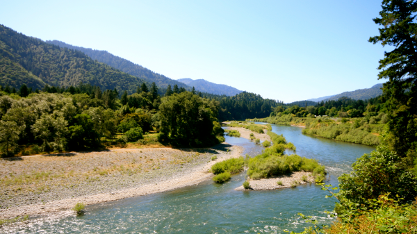 Klamath Trinity river