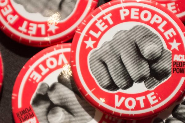 "Let People Vote" buttons