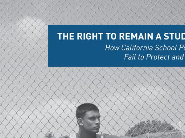 right to remain a student