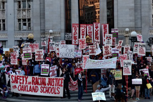 Protest at Oakland City Hall