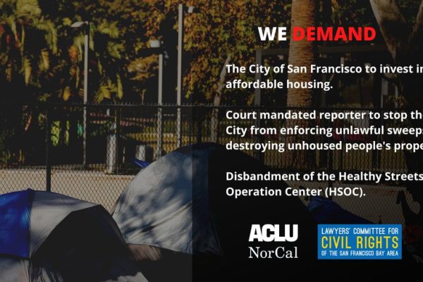 Picture of tents on a street