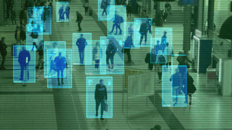 People scanning using face surveillance technology