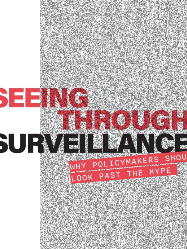 SEEING THROUGH SURVEILLANCE report cover