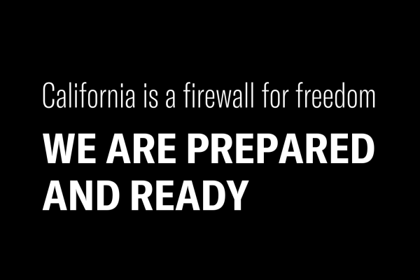 graphic saying "we are prepared and ready"