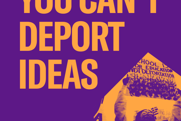 you can't deport ideas