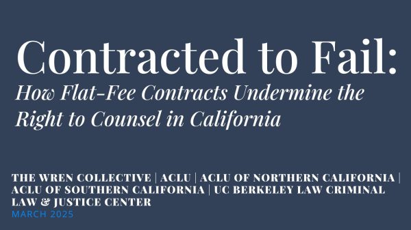 cover of "Contracted to Fail" report