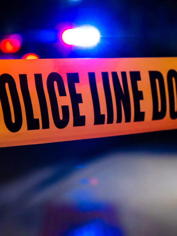 police crime scene background