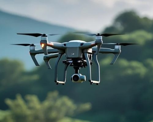 drone flying overhead