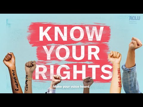 Know Your Rights: Free Speech, Protests & Demonstrations