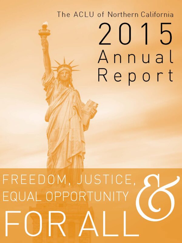2015 Annual Report cover