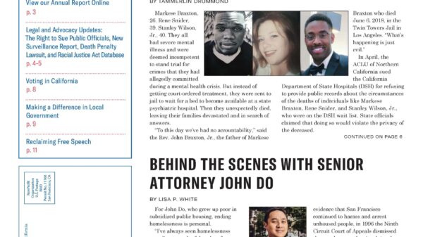 ACLU News summer 2024 cover