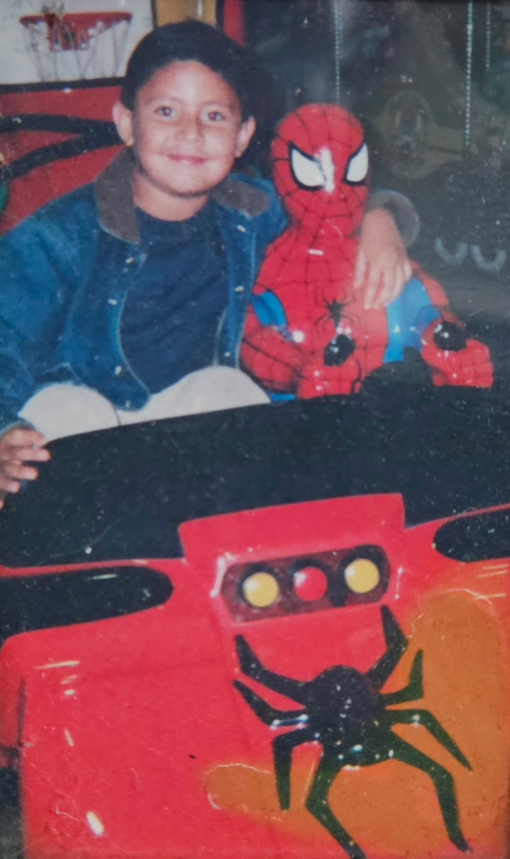 Jhony, age 6, at Chuck E. Cheese in Fremont, CA