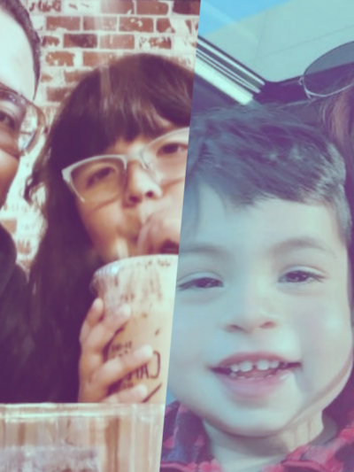 TPS holders Walkelis and Jhony with their children