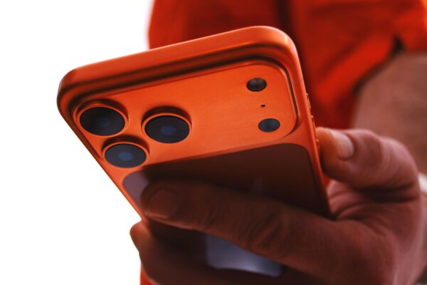 hands holding cell phone