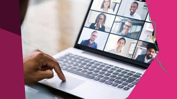 Thumbnail of person joining online video call