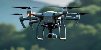 drone flying overhead